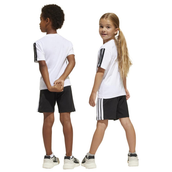 Adidas Παιδικό σετ Essentials 3-Stripes Tee and Shorts Set